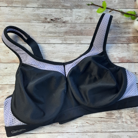Glamorise High Impact Underwire Sports Bra 36C - Picture 5 of 12